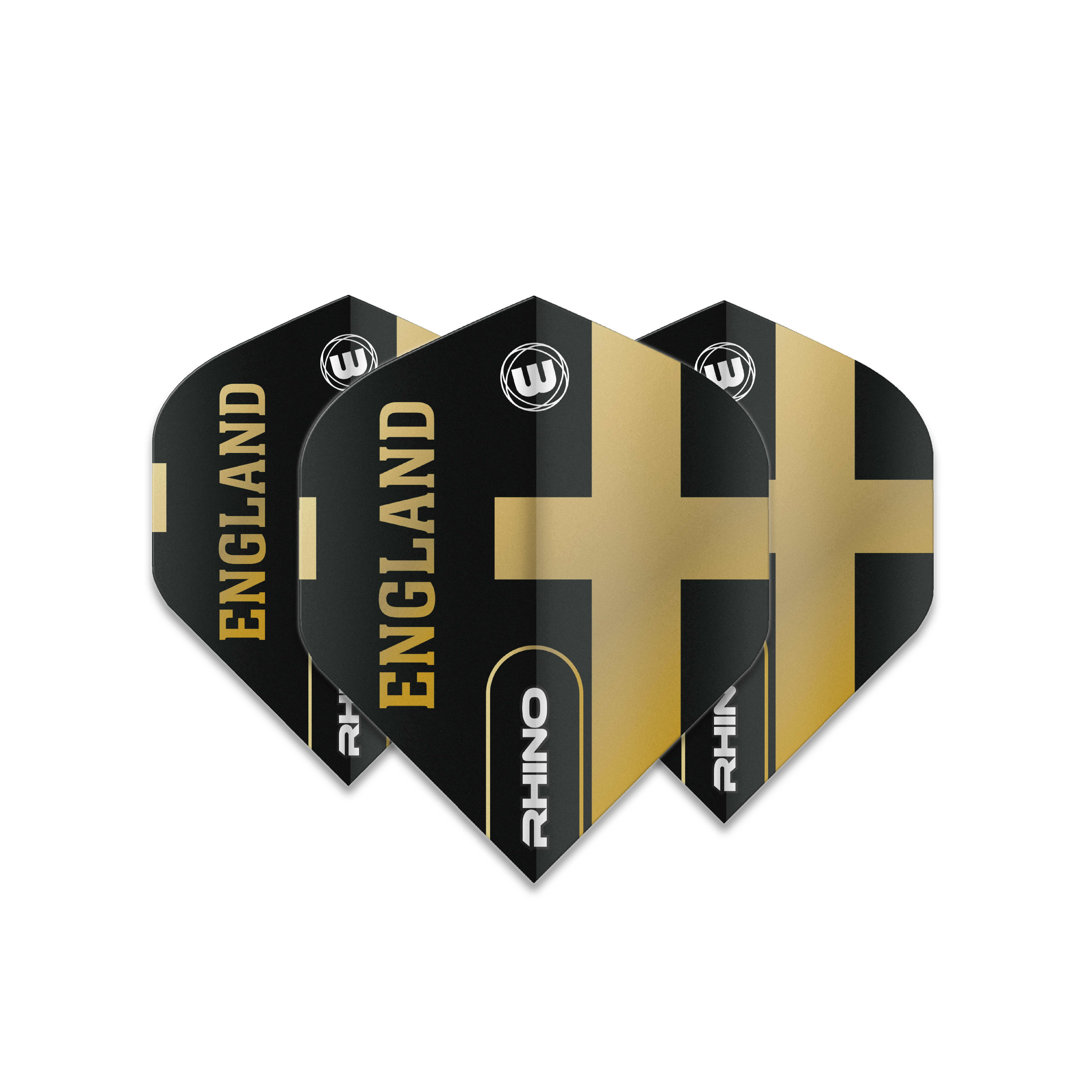 Click here to learn more about the Winmau Rhino Extra Thick Standard England Flag Black & Gold Flights.